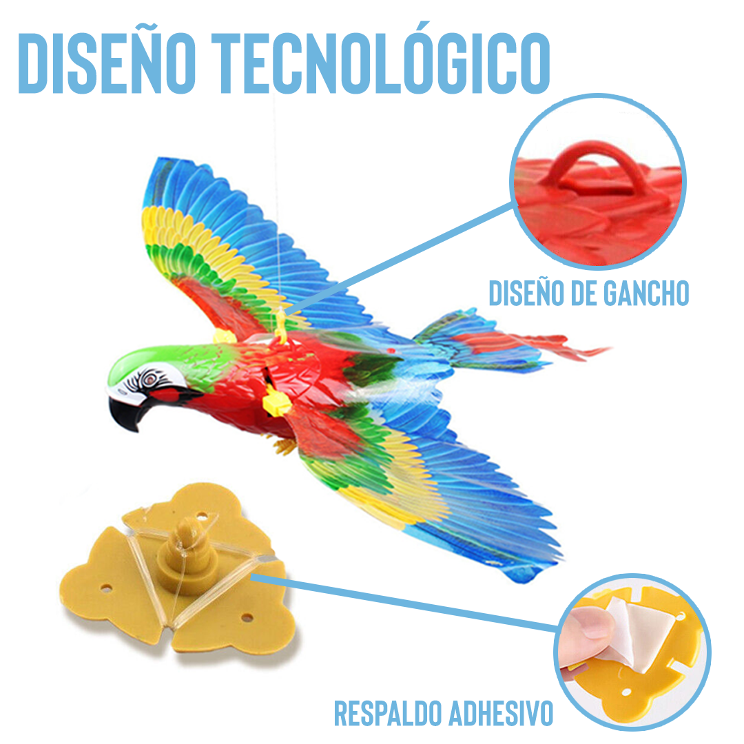 Aves Voladoras Diversion Mascotas X2pcs