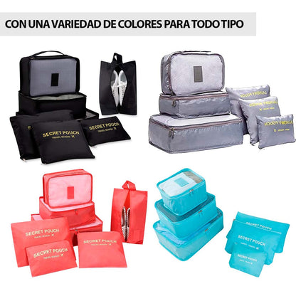 Set de organizador de equipaje